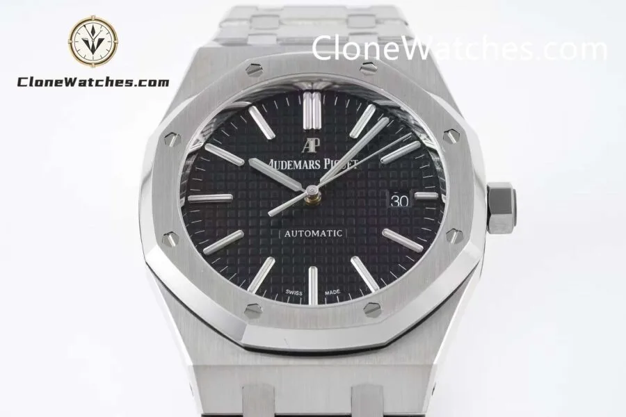 Audemars Piguet Super Clone Watches 1:1 Royal Oak 15400 Black Dial - Image 5