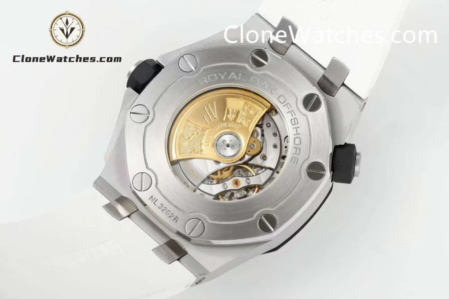 Audemars Piguet Super Clone Watches 1:1 Royal Oak Offshore Diver 15710 White Dial - Image 8