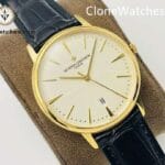 Vacheron Constantin Super Clone Watches 1:1 Patrimony Gold 85180/000J-9231 White Dial - Image 4