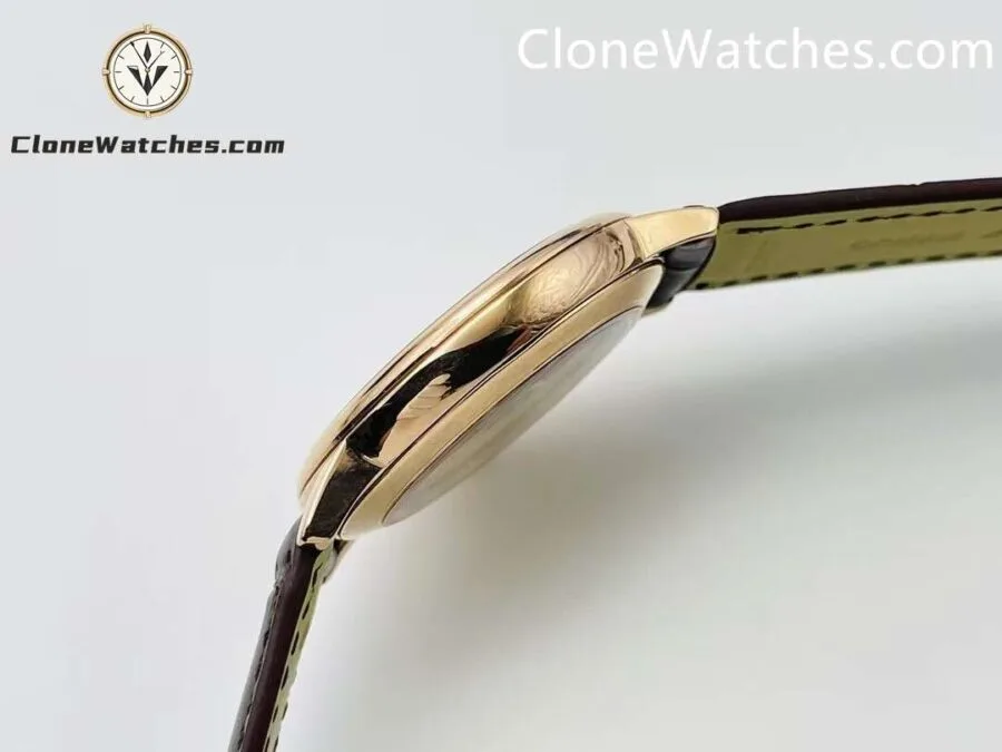 Vacheron Constantin Super Clone Watches 1:1 Patrimony Rose Gold 85180/000R-9248 White Dial - Image 6