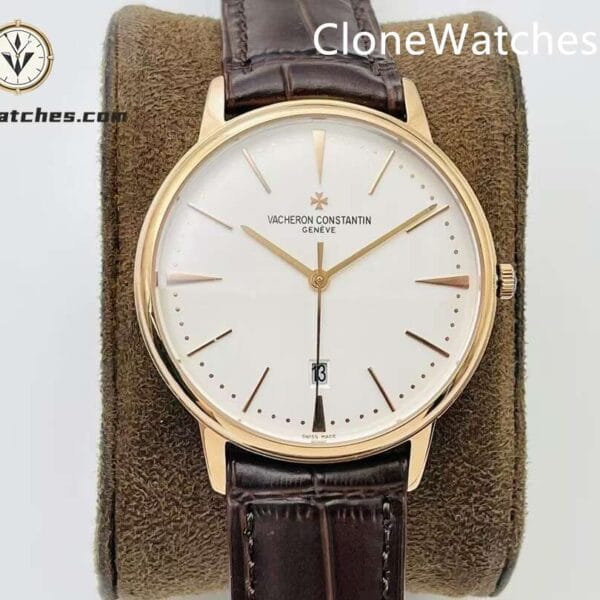 Super Clone Watches – Vacheron Constantin  Patrimony Rose Gold 85180/000R-9248