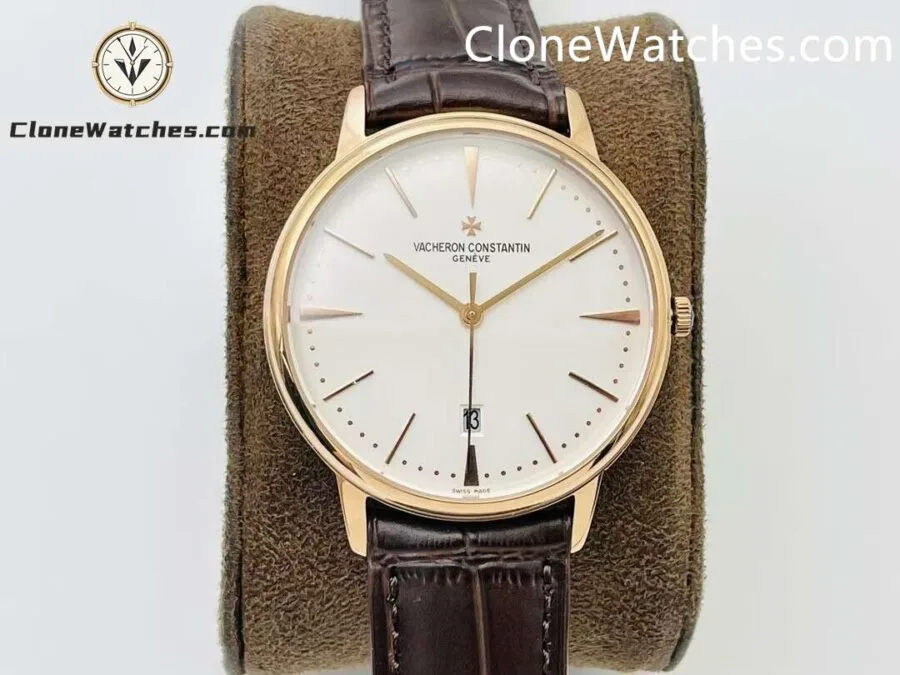 Super Clone Watches – Vacheron Constantin  Patrimony Rose Gold 85180/000R-9248