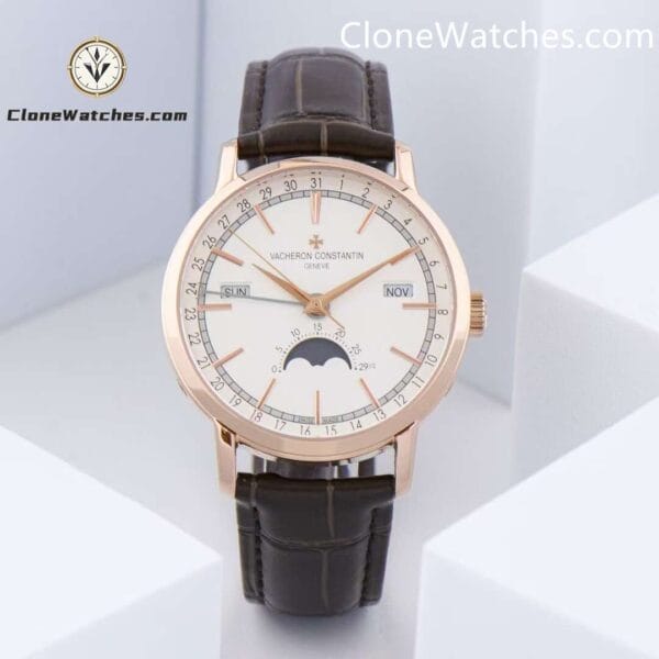 Super Clone Watches – Vacheron Constantin Traditionnelle Rose Gold 4010T/000R-B344