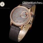 Vacheron Constantin Super Clone Watches 1:1 Égérie Moon Phase 8005F/000R-B958 Grey Dial - Image 5
