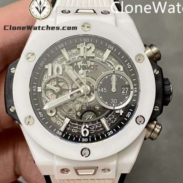 Super Clone Watches – Hublot Big Bang Unico White Ceramic