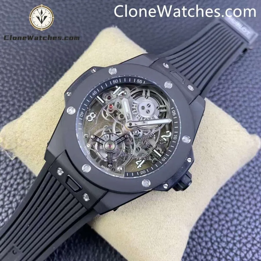 Hublot Super Clone Watches 1:1 Big Bang Tourbillon Automatic Black Magic 419.CI.0170.RX - Image 3