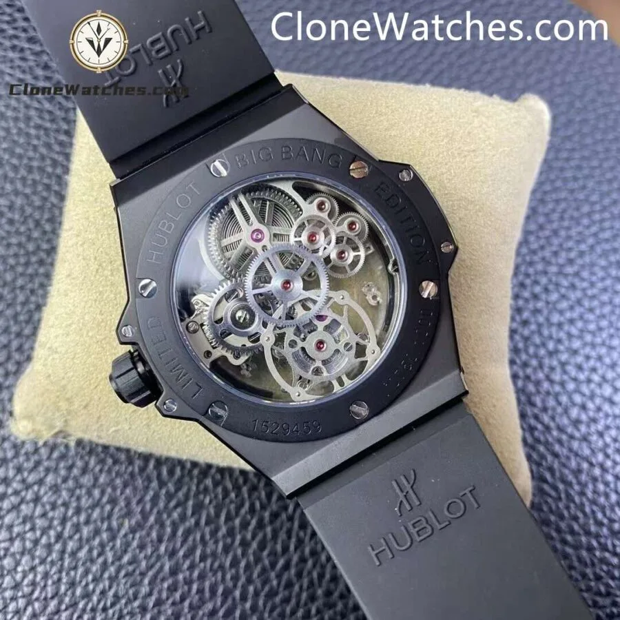 Hublot Super Clone Watches 1:1 Big Bang Tourbillon Automatic Black Magic 419.CI.0170.RX - Image 8