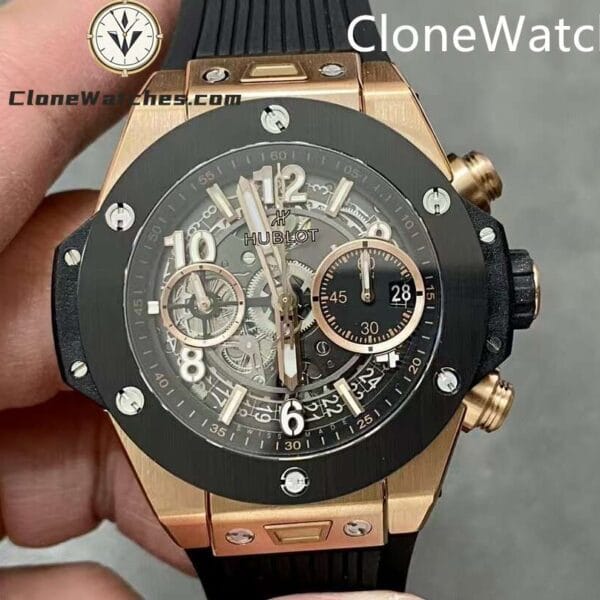 Super Clone Watches – Hublot Big Bang Unico King Gold Ceramic