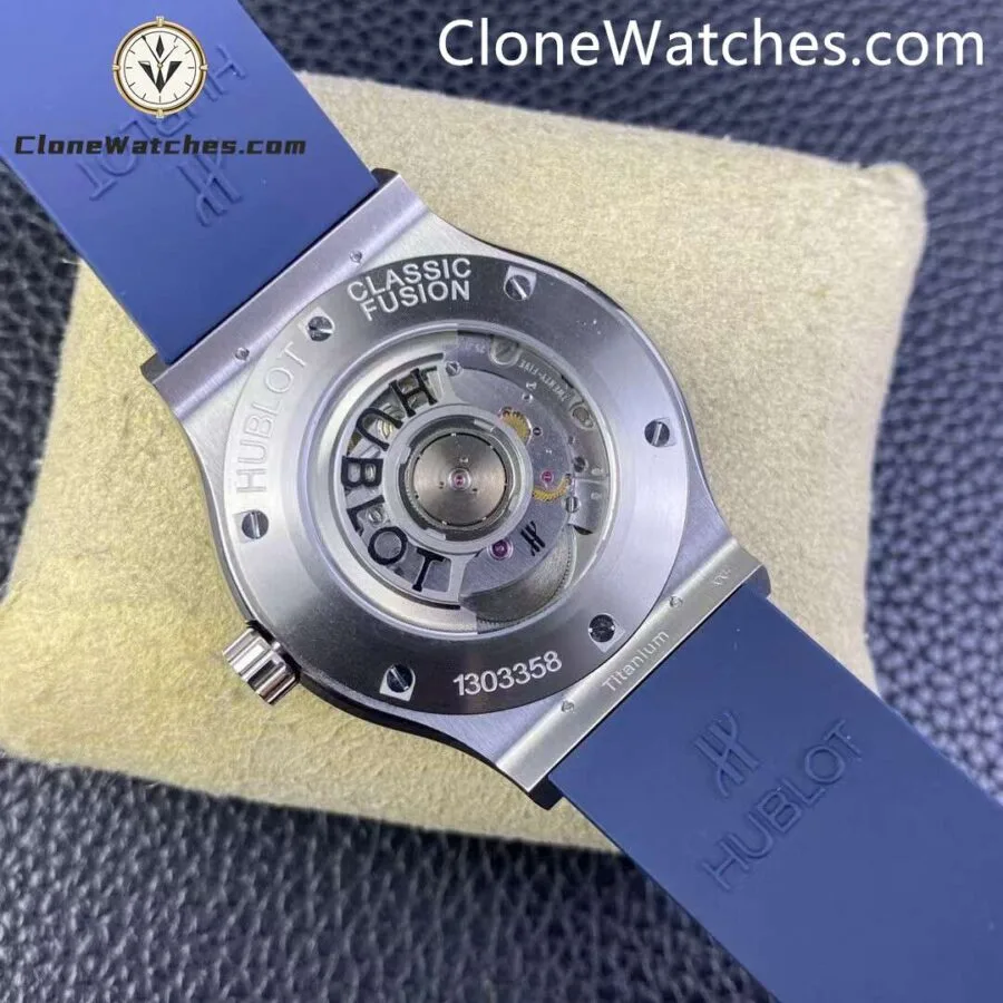 Hublot Super Clone Watches 1:1 Classic Fusion Titanium Blue 542.NX.7170.RX - Image 8