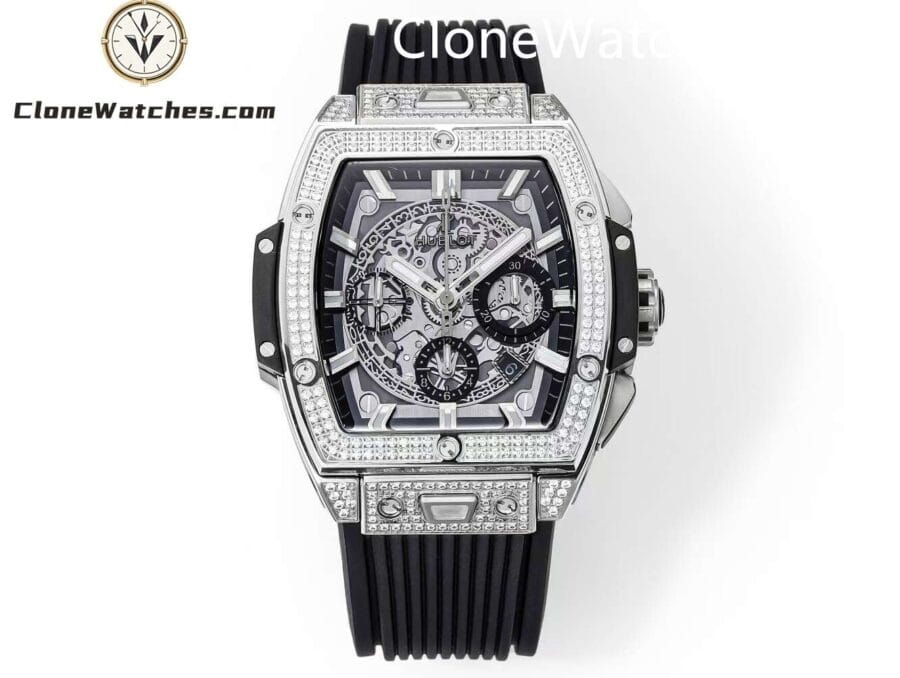 Super Clone Watches – Hublot Spirit of Big Bang Titanium Pavé