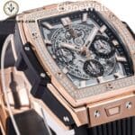 Hublot Super Clone Watches 1:1 Spirit of Big Bang Rose Gold  Diamonds 642.OX.0180.RX.1104 - Image 3