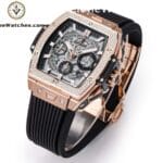Hublot Super Clone Watches 1:1 Spirit of Big Bang Rose Gold  Diamonds 642.OX.0180.RX.1104 - Image 5