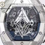 Hublot Super Clone Watches 1:1 Spirit of Big Bang Sang Bleu Sapphire 648.JX.0102.RT.MXM24 - Image 4