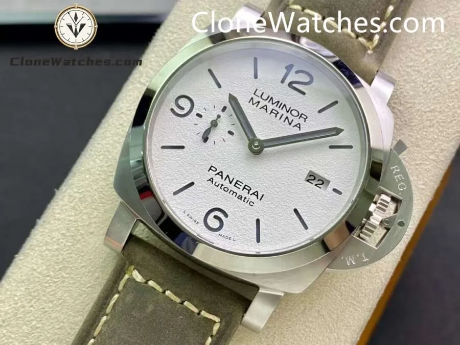 Panerai Super Clone Watches 1:1 Luminor Marina PAM01314 White Dial - Image 2