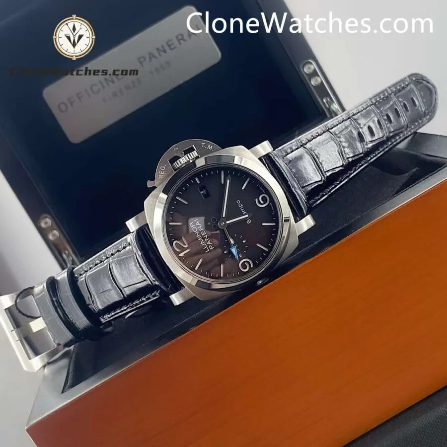 Panerai Super Clone Watches 1:1 Luminor Quaranta BiTempo PAM01365 - Image 4