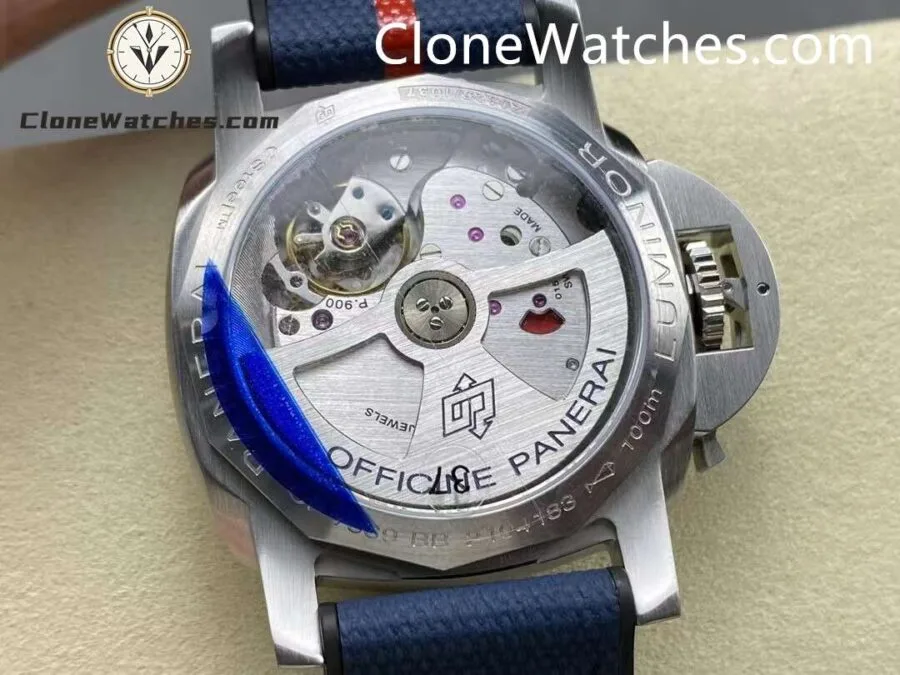 Panerai Super Clone Watches 1:1 Luminor Quaranta BiTempo Luna Rossa PAM01404 - Image 7