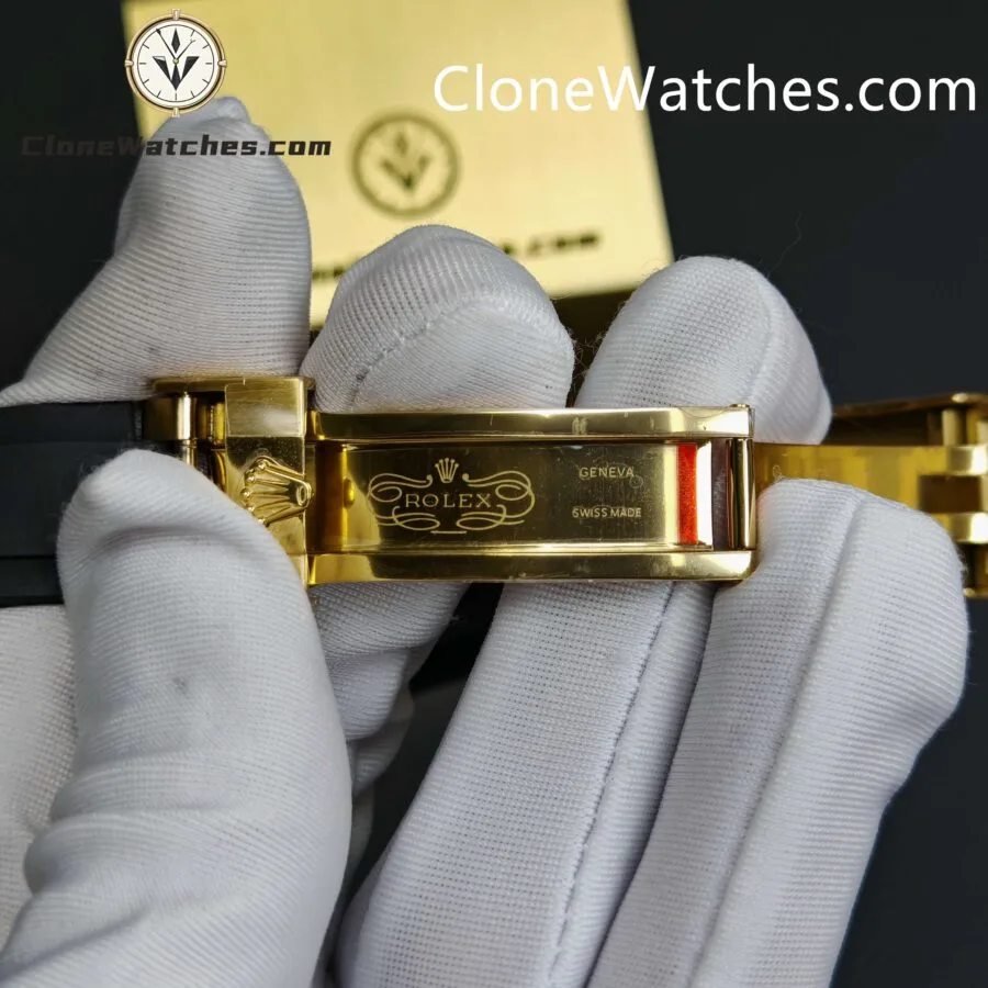 Rolex Super Clone Watches 1:1  Daytona 18K Gold M126518ln-0002 4131 Movement - Image 7