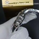 Rolex Super Clone Watches 1:1 Daytona 116599RBOW Rainbow Black Diamonds Dial 4130 Movement - Image 7