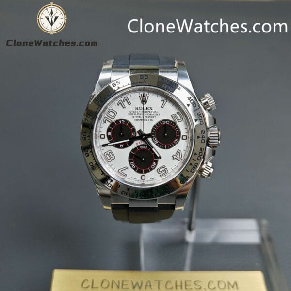 Super Clone Watches – Rolex  Daytona Silver/Black Dial M116519