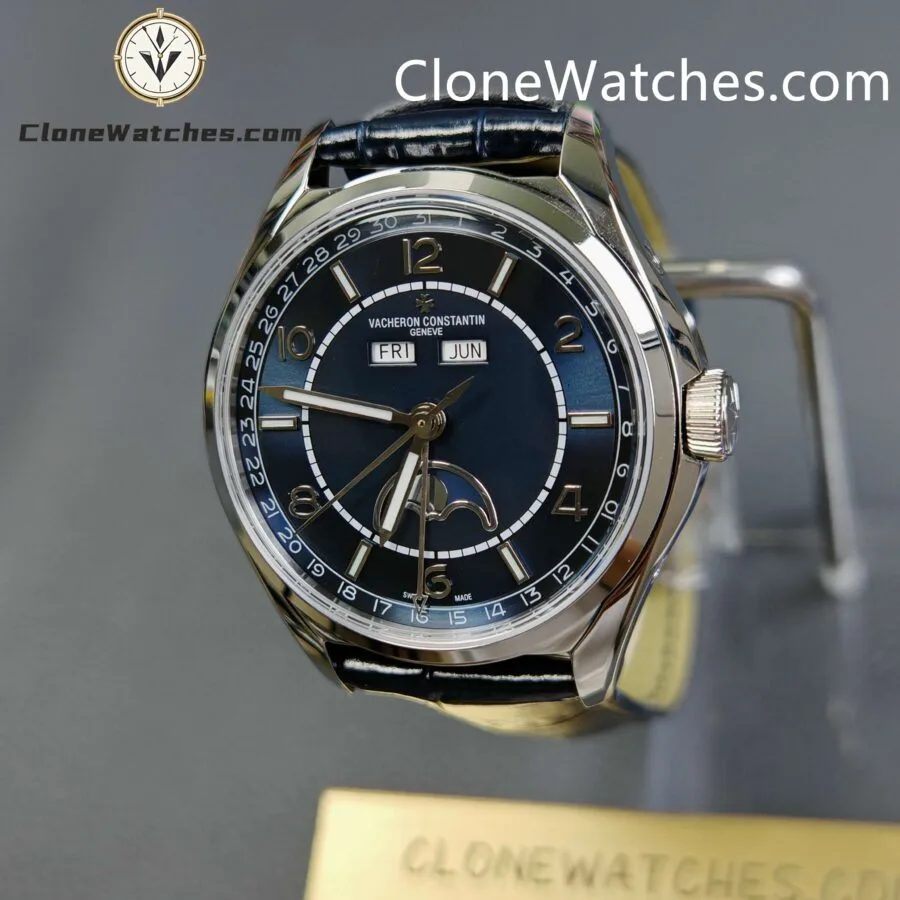 Vacheron Constantin Super Clone Watches 1:1 Fiftysix 4000E/000A-B548 Blue Dial - Image 3