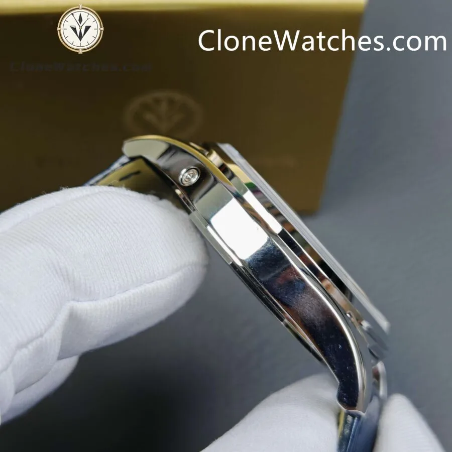 Vacheron Constantin Super Clone Watches 1:1 Fiftysix 4000E/000A-B548 Blue Dial - Image 8