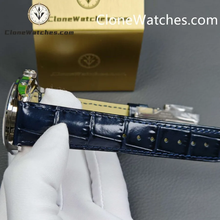 Vacheron Constantin Super Clone Watches 1:1 Fiftysix 4000E/000A-B548 Blue Dial - Image 9