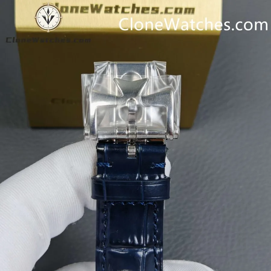 Vacheron Constantin Super Clone Watches 1:1 Fiftysix 4000E/000A-B548 Blue Dial - Image 13