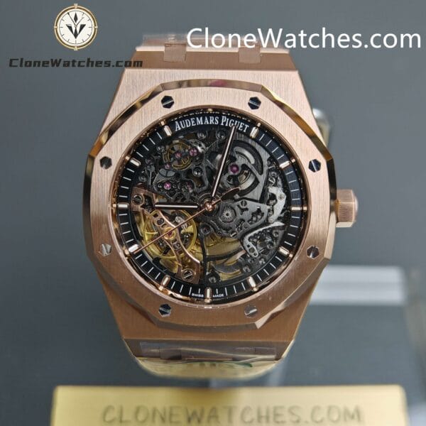 Super Clone Watches – Audemars Piguet Royal Oak Rose Gold 15407