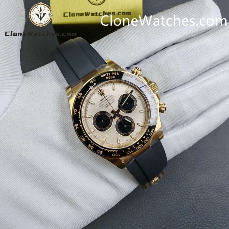 Rolex Super Clone Watches 1:1  Daytona Rose Gold M126515ln-0006 4131 Movement - Image 4