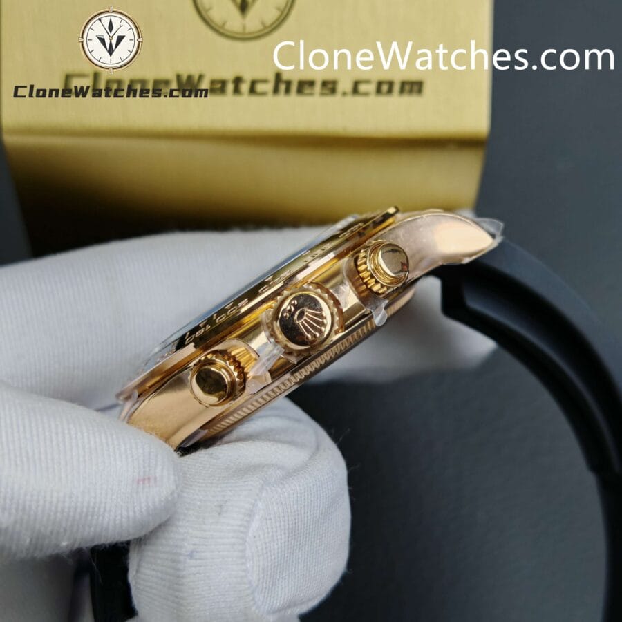 Rolex Super Clone Watches 1:1  Daytona Rose Gold M126515ln-0006 4131 Movement - Image 9