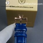 Vacheron Constantin Super Clone Watches 1:1 Patrimony Rose Gold 85180/000R-B515 Blue Dial - Image 11
