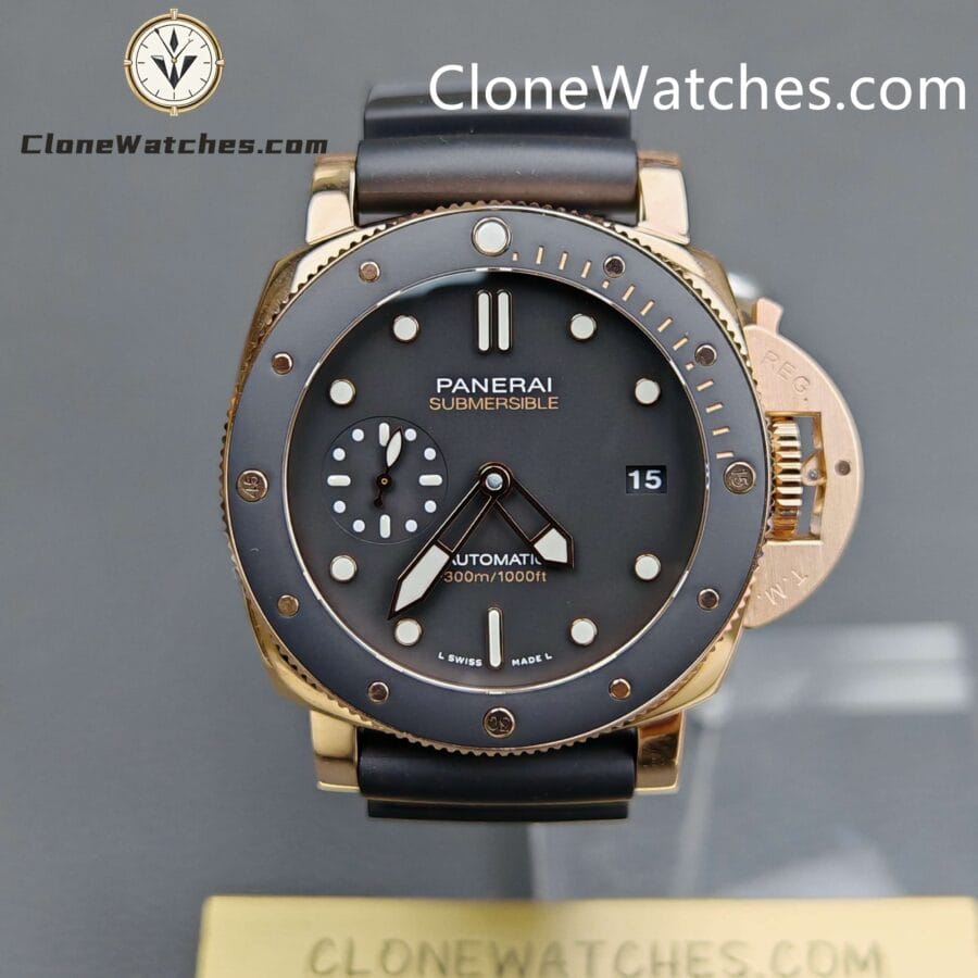 Super Clone Watches – Panerai Submersible Goldtech™ PAM02164