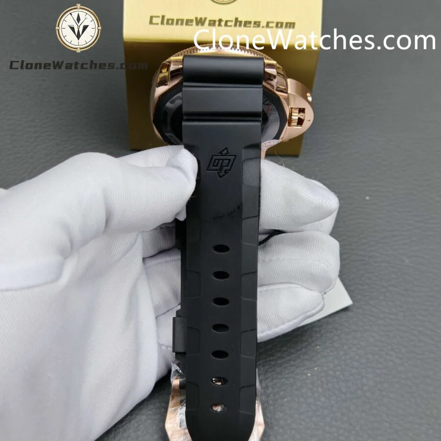 Panerai Super Clone Watches 1:1 Submersible Goldtech™ PAM02164 Black Dial - Image 10