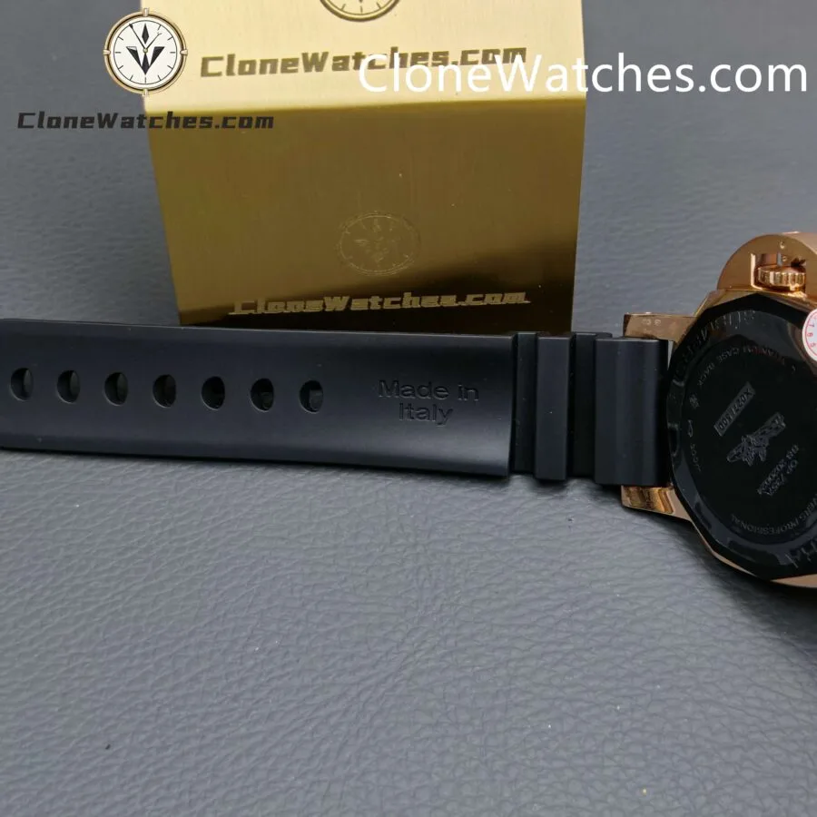 Panerai Super Clone Watches 1:1 Submersible Goldtech™ PAM02164 Black Dial - Image 13