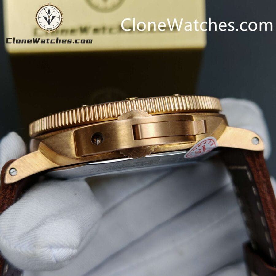 Panerai Super Clone Watches 1:1 Submersible Bronzo PAM 00968 Brown Dial - Image 7