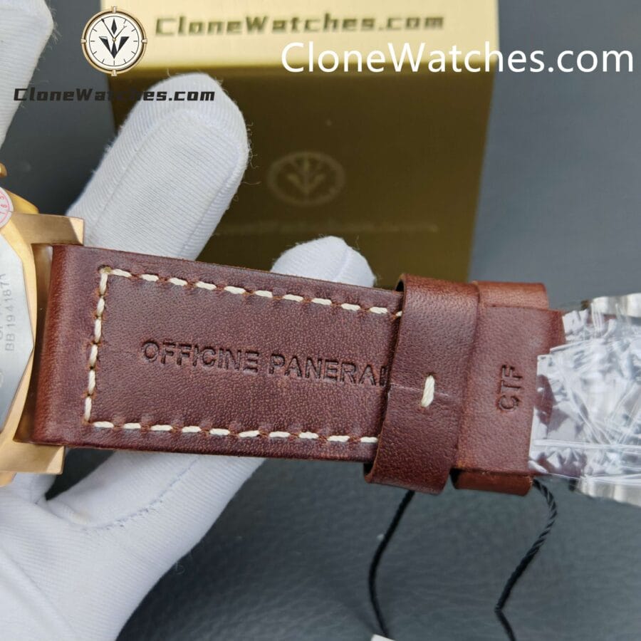 Panerai Super Clone Watches 1:1 Submersible Bronzo PAM 00968 Brown Dial - Image 11