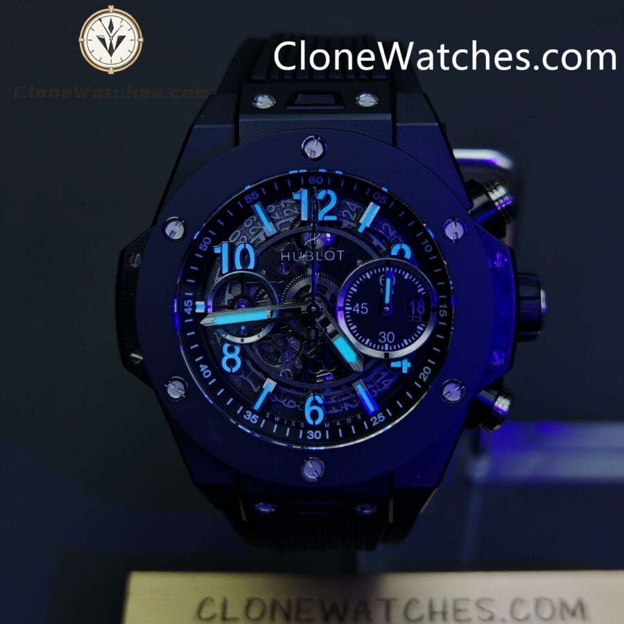 Hublot Super Clone Watches 1:1 Big Bang Unico Black Magic 441.CI.1171.RX - Image 2