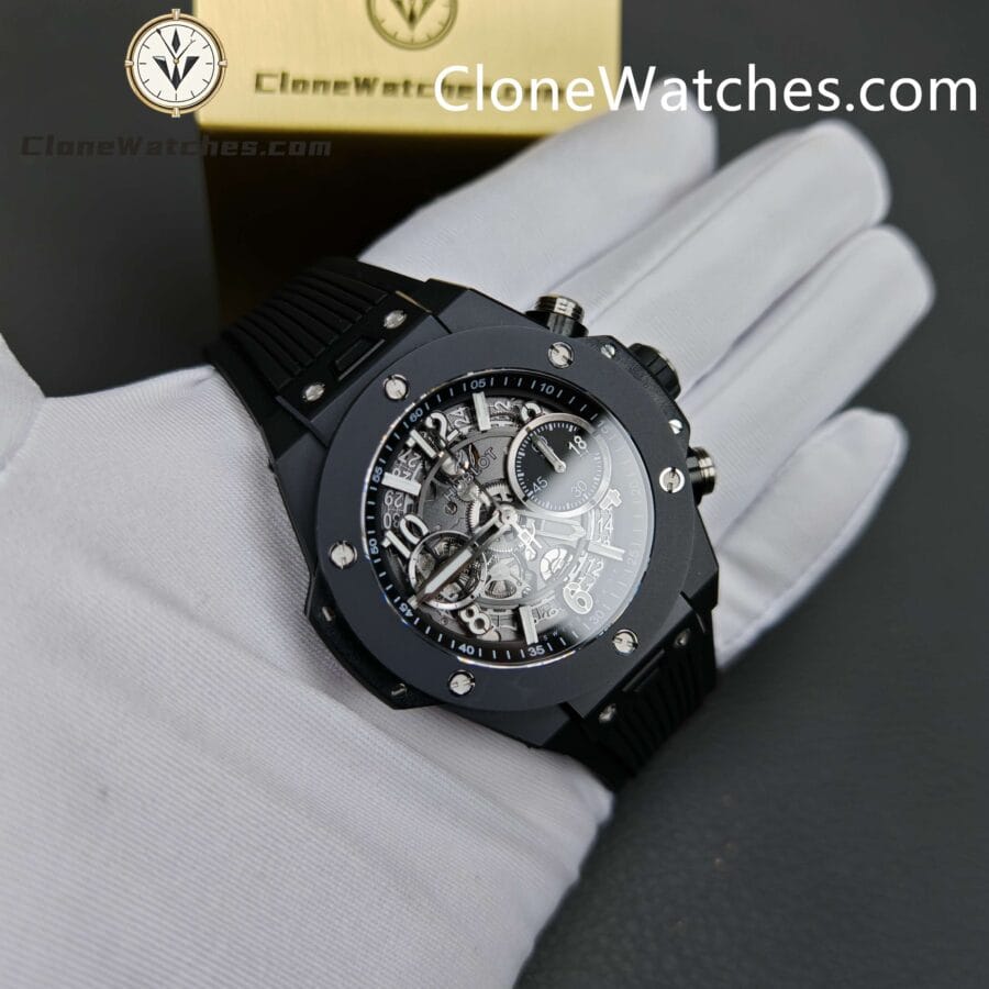 Hublot Super Clone Watches 1:1 Big Bang Unico Black Magic 42MM 441.CI.1171.RX - Image 6