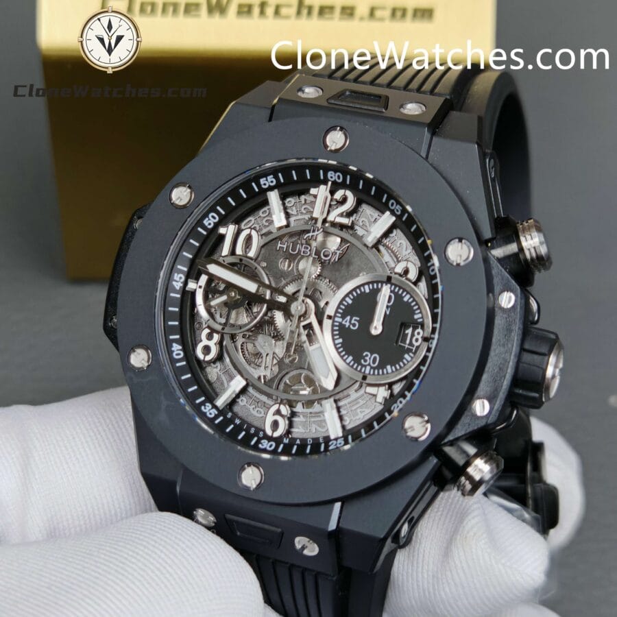 Hublot Super Clone Watches 1:1 Big Bang Unico Black Magic 42MM 441.CI.1171.RX - Image 5