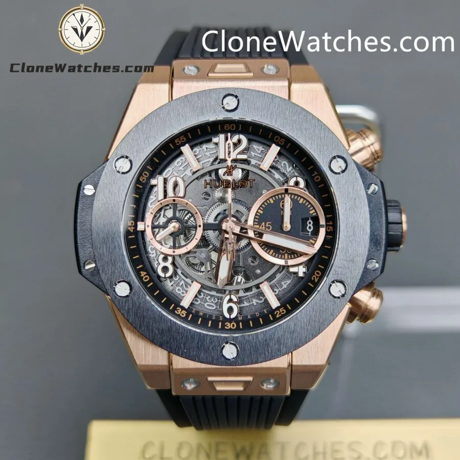 Super Clone Watches – Hublot Big Bang Unico King Gold Ceramic