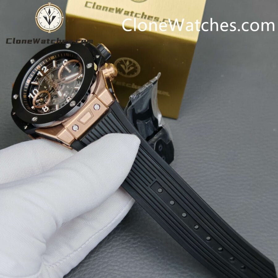 Hublot Super Clone Watches 1:1Big Bang Unico King Gold Ceramic 42MM 441.OM.1181.RX - Image 7