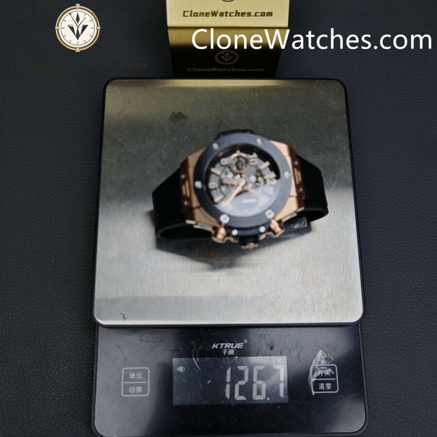 Hublot Super Clone Watches 1:1Big Bang Unico King Gold Ceramic 42MM 441.OM.1181.RX - Image 15