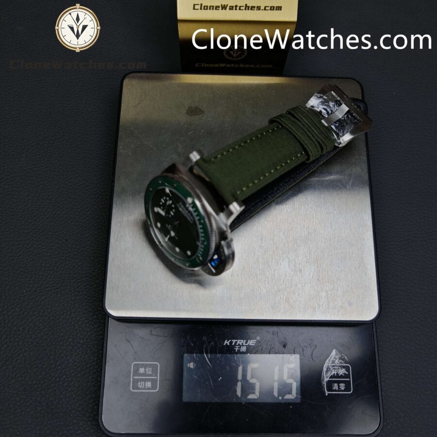 Panerai Super Clone Watches 1:1 Submersible QuarantaQuattro Verde Smeraldo PAM01287 - Image 15