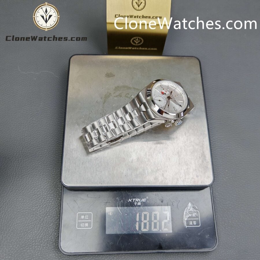 Vacheron Constantin Super Clone Watches 1:1 Overseas Dual Time 7920V/210A-B333 White Dial - Image 13