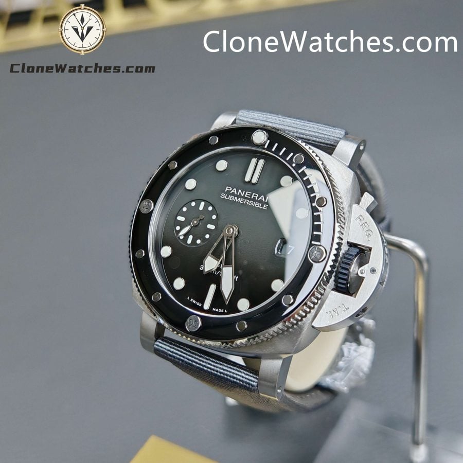 Panerai Super Clone Watches 1:1 Submersible QuarantaQuattro Grigio Roccia PAM01288 - Image 3