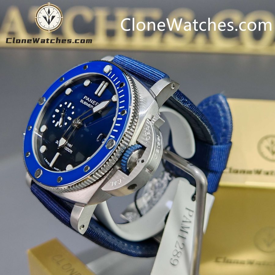 Panerai Super Clone Watches 1:1  Submersible QuarantaQuattro Blu Profondo PAM01289 - Image 3