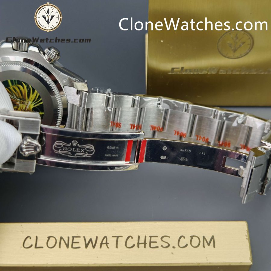 Rolex Super Clone Watches 1:1 Daytona Silver Dial M126509-0003 4131 Movement - Image 12