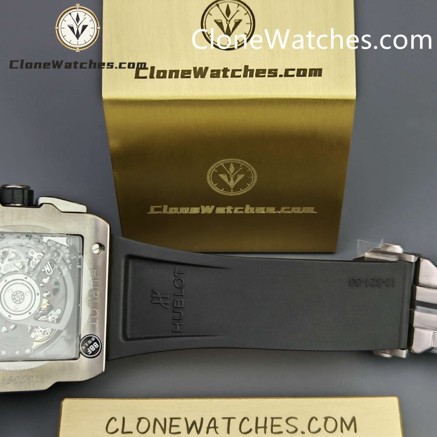 Hublot Super Clone Watches 1:1 Square Bang Unico Titanium Ceramic 42MM 821.NM.0170.RX - Image 12