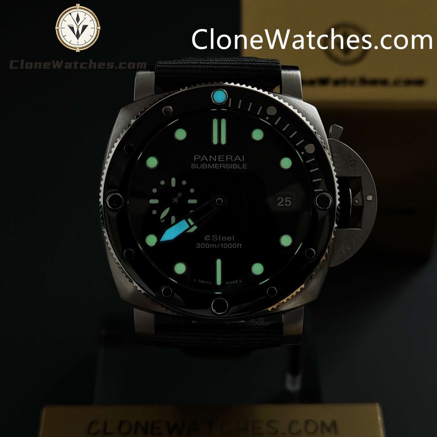 Panerai Super Clone Watches 1:1 Submersible QuarantaQuattro Grigio Roccia PAM01288 - Image 2