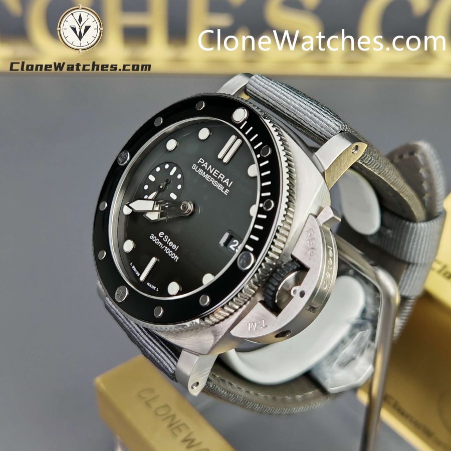 Panerai Super Clone Watches 1:1 Submersible QuarantaQuattro Grigio Roccia PAM01288 - Image 3